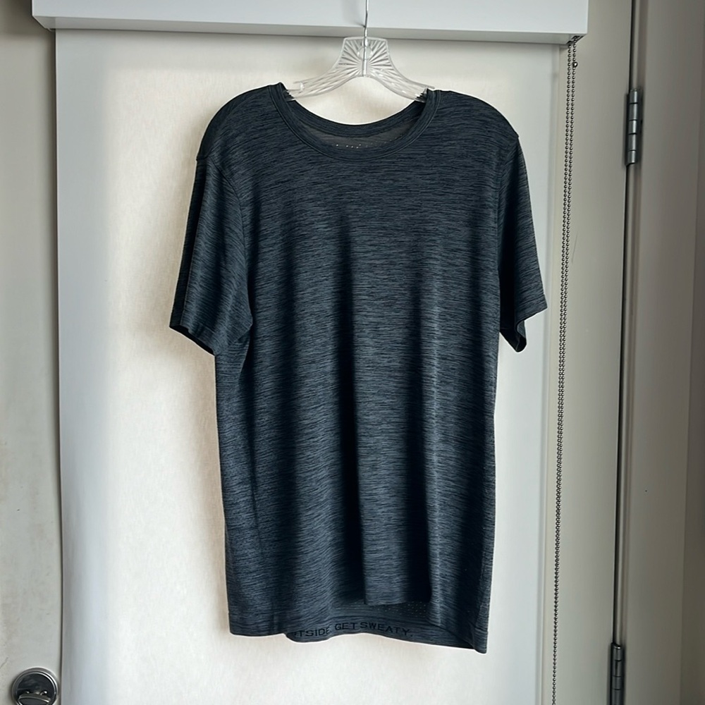 Lululemon Workout Shirt (Dark Gray)